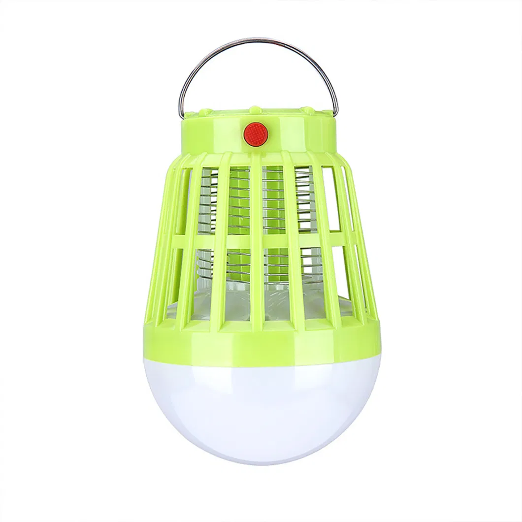 Outdoor USB Rechargeable Mosquito Repellent Lamp Radiationless Solar Electric Shock Mosquito Killer Lamp Ci24212